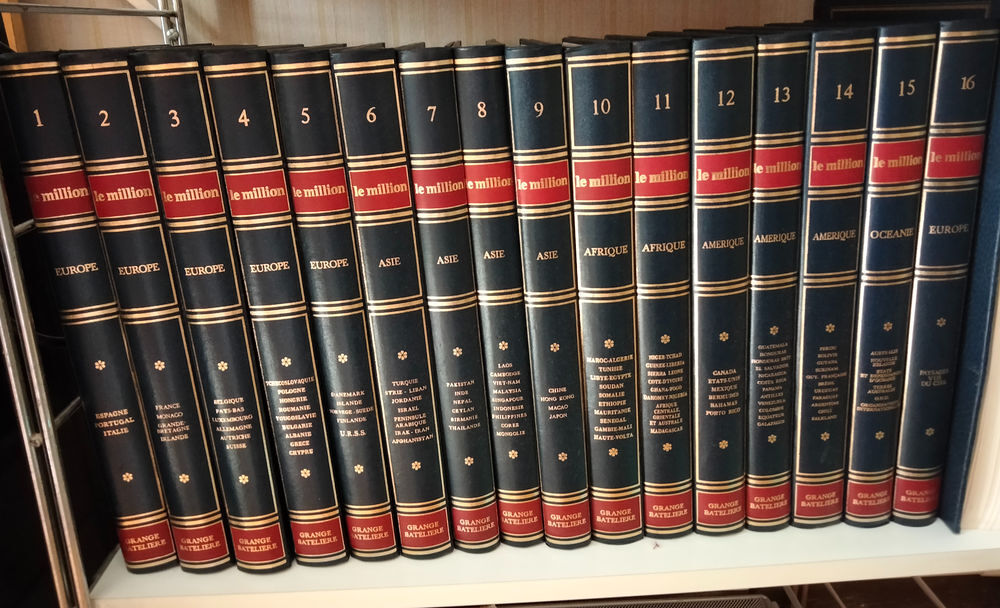 Encyclop&eacute;die Atlas Le Million, tous les pays du monde Livres et BD