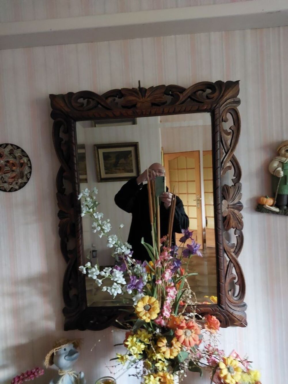 Miroir ancien 100x75 Décoration
