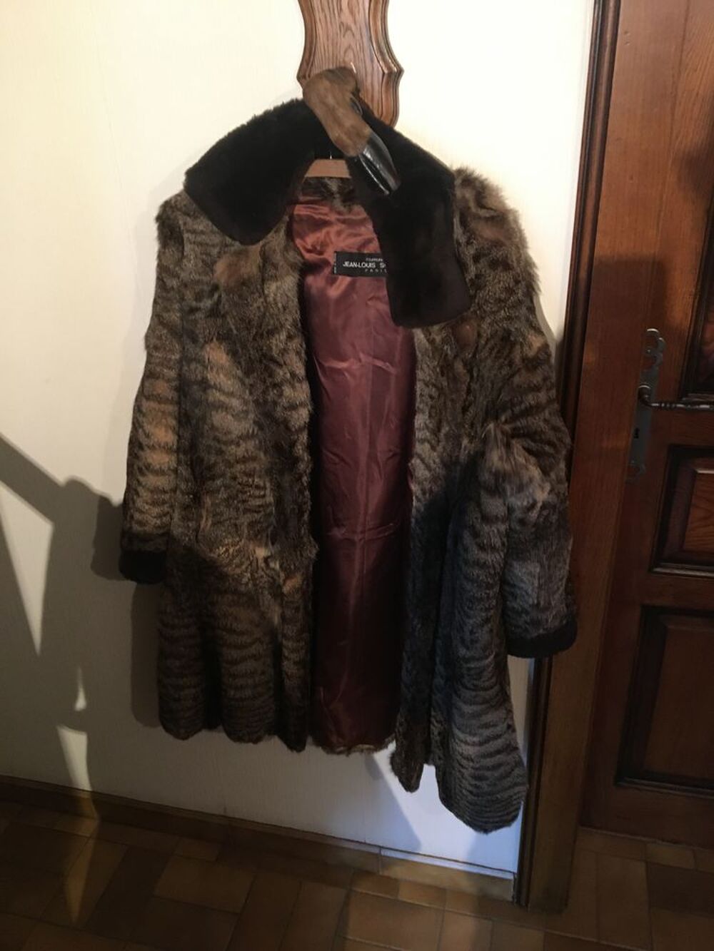 manteau fourrure chat sauvage (Lynx) Vêtements