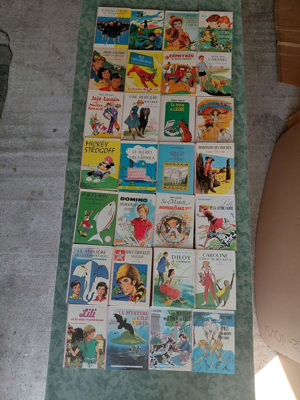 Minis- albums : bibliotheque verte et rose, en exelkent etat Livres et BD