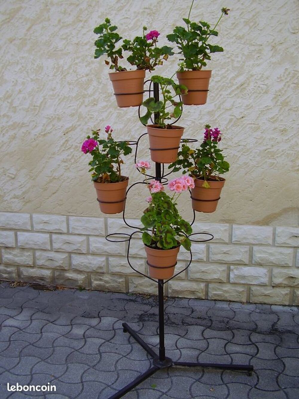 Pr&eacute;sentoir porte fleurs Jardin