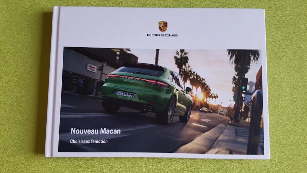 PORSCHE NOUVEAU MACAN * CATALOGUE 08/2019 