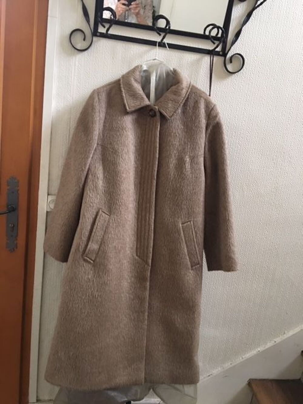 lama laine manteau