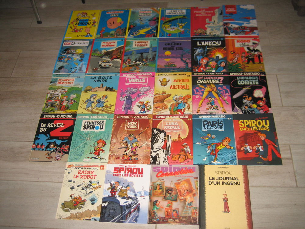 lot bd 32 SPIROU et fantasio dupuis Livres et BD
