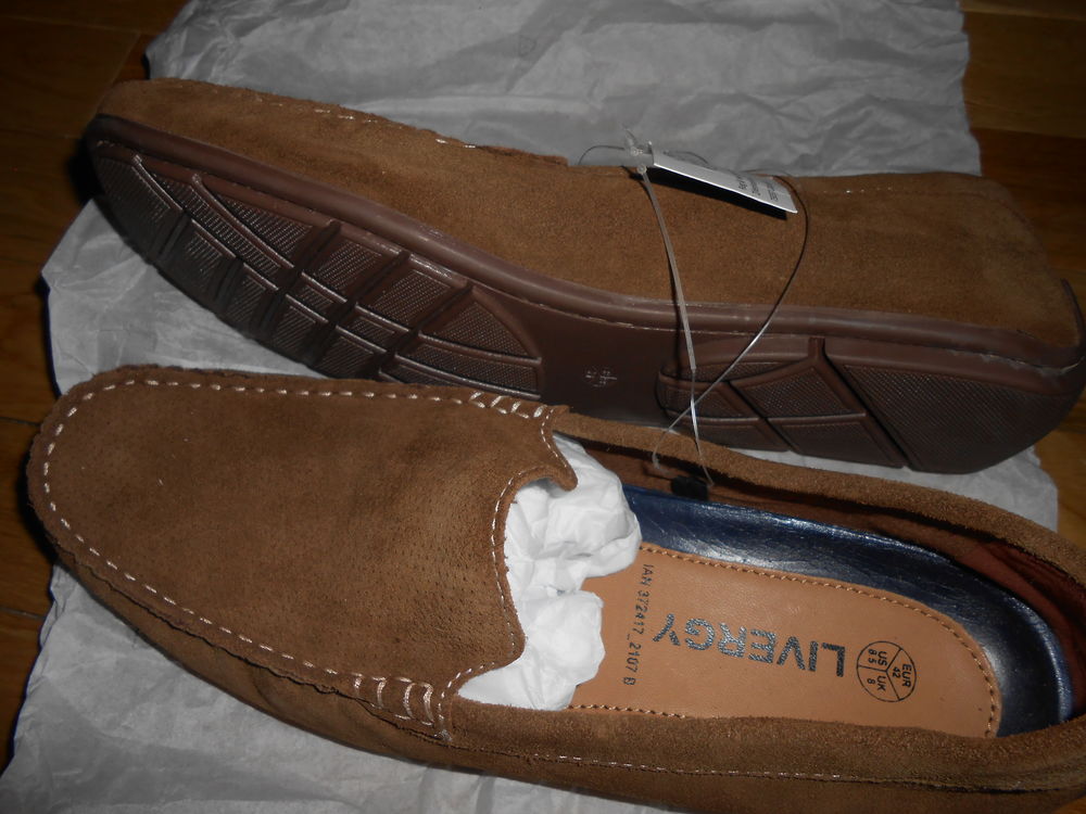MAUCASSINS HOMME DAIM VERITABLE Chaussures