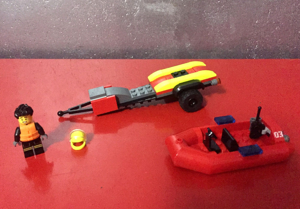 LEGO City 60412 4 X 4 FIRE ENGINE RESCUE BOAT Jeu Enfant 5 + Jeux / jouets