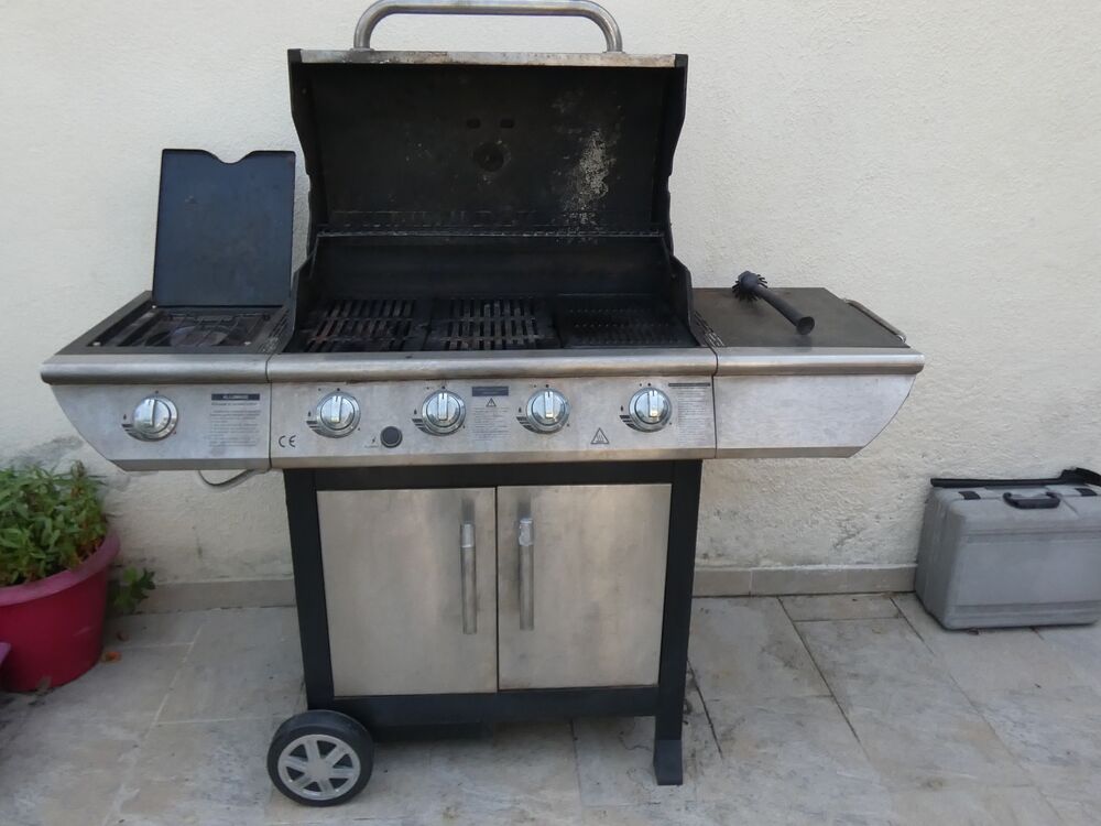 BARBECUE 5 FEUX INOX Jardin