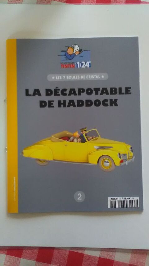 VOITURE TINTIN LA N�2         LA DECAPOTABLE DE HADDOCK     60 Dolus-d'Ol�ron (17)