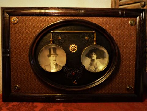 Tableau  ROMANTIC PORTRAITS XIX  Steampunk 75 Mont-de-Marsan (40)