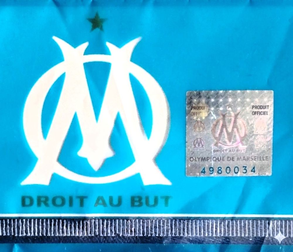 Autocollant de l'Olympique de Marseille neuf Sports