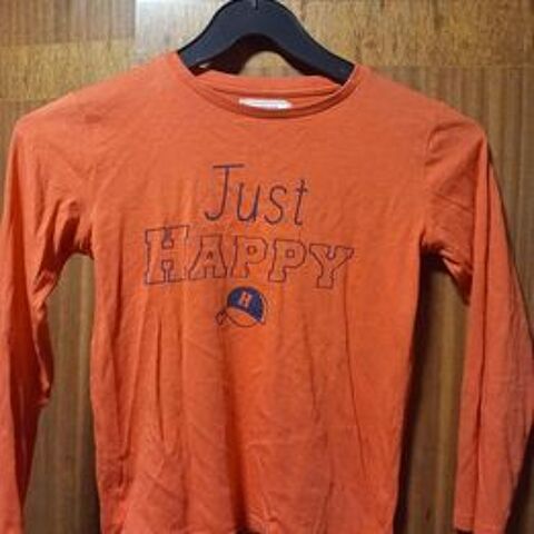Tee shirt orange 8 ans 1 La Fert-sous-Jouarre (77)