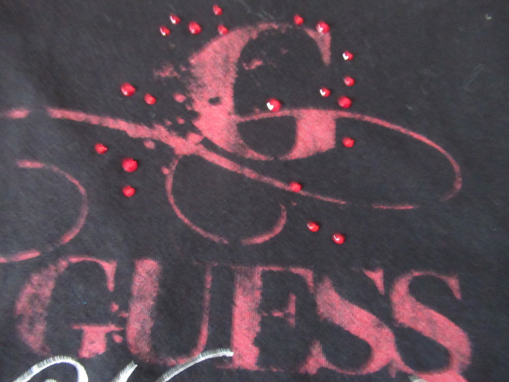 tee-shirt noir avec logo Vtements