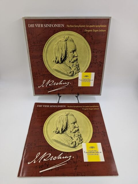 Coffret Vinyle 33 tours Brahms : Die Vier Sinfonien 7 Vulbens (74)