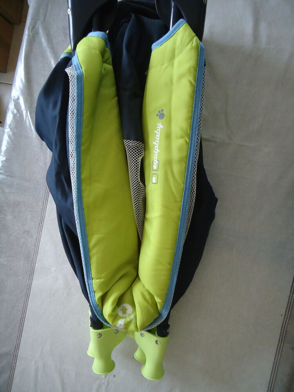 Lit parapluie PICCOLO EQUIPBABY CE solide, bandes velcro Puériculture