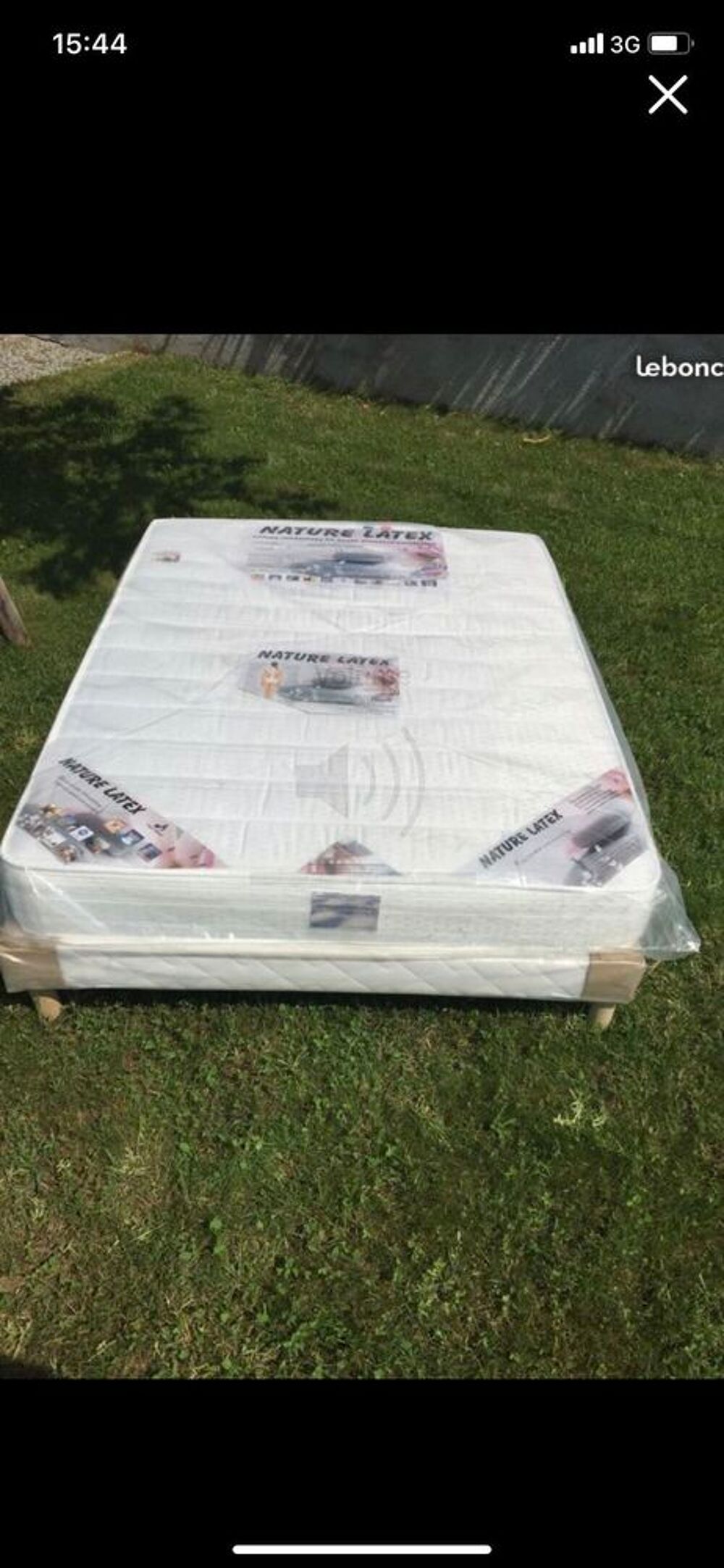 matelas latex + sommier neuf sous emballage 140x190 livraison gratuite et Meubles