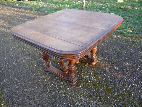 Table Henri II chne blond 125 Castres (81)