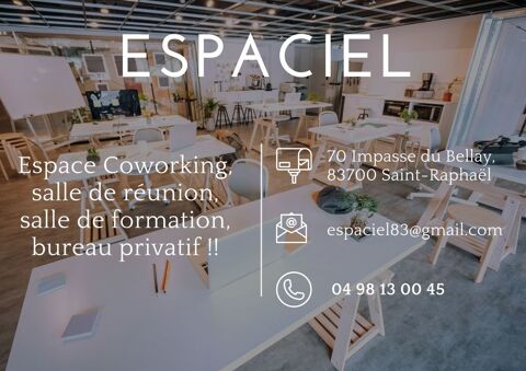 Coworking Saint-Raphaël et Fréjus - Bureau à Louer 3 83700 Saint-raphal