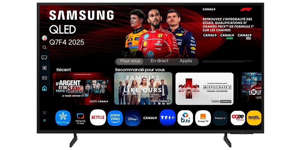 TV QLED Samsung TQ50Q7F4 sous garantie Photos/Video/TV