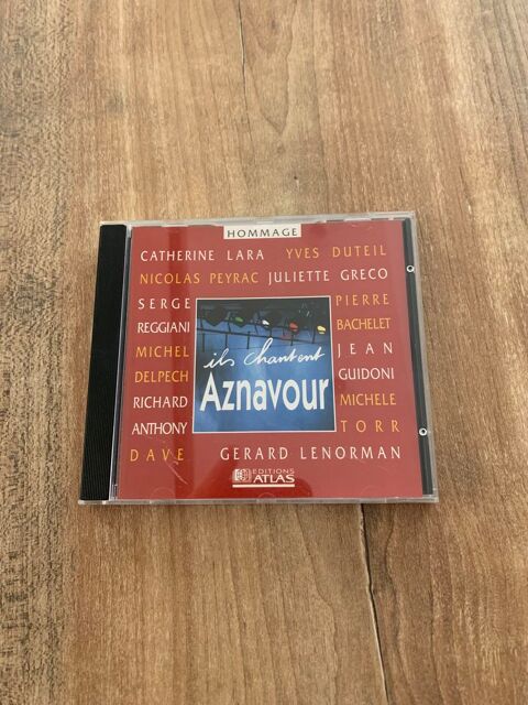 CD     Ils chantent Aznavour    4 Saleilles (66)