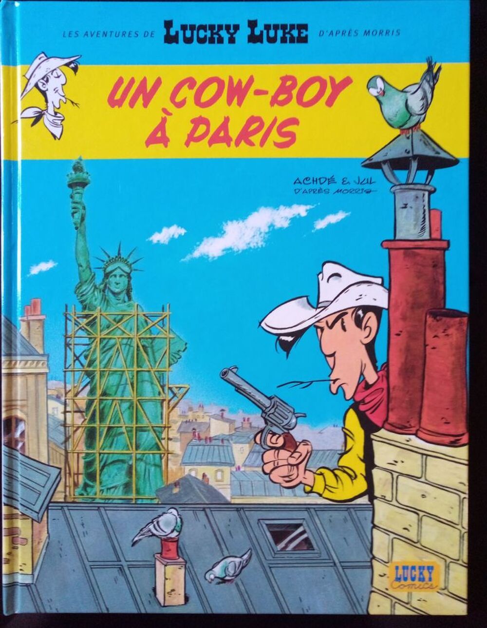 Lucky Luke un cow-boy &agrave; Paris Livres et BD