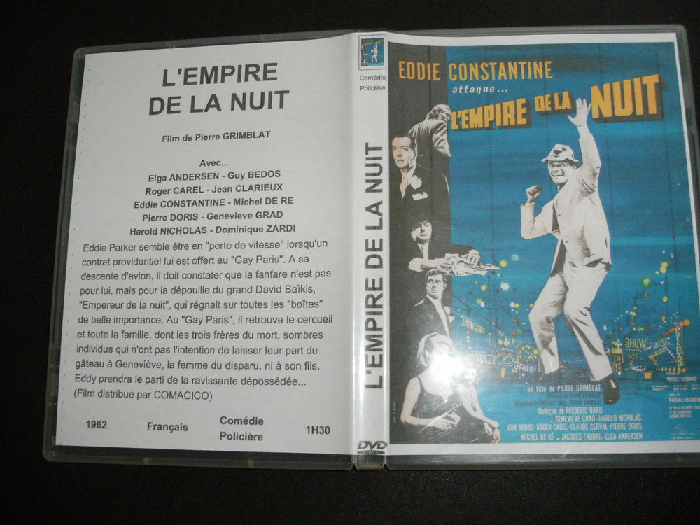 Rare film : " L 'empire de la nuit " DVD et blu-ray