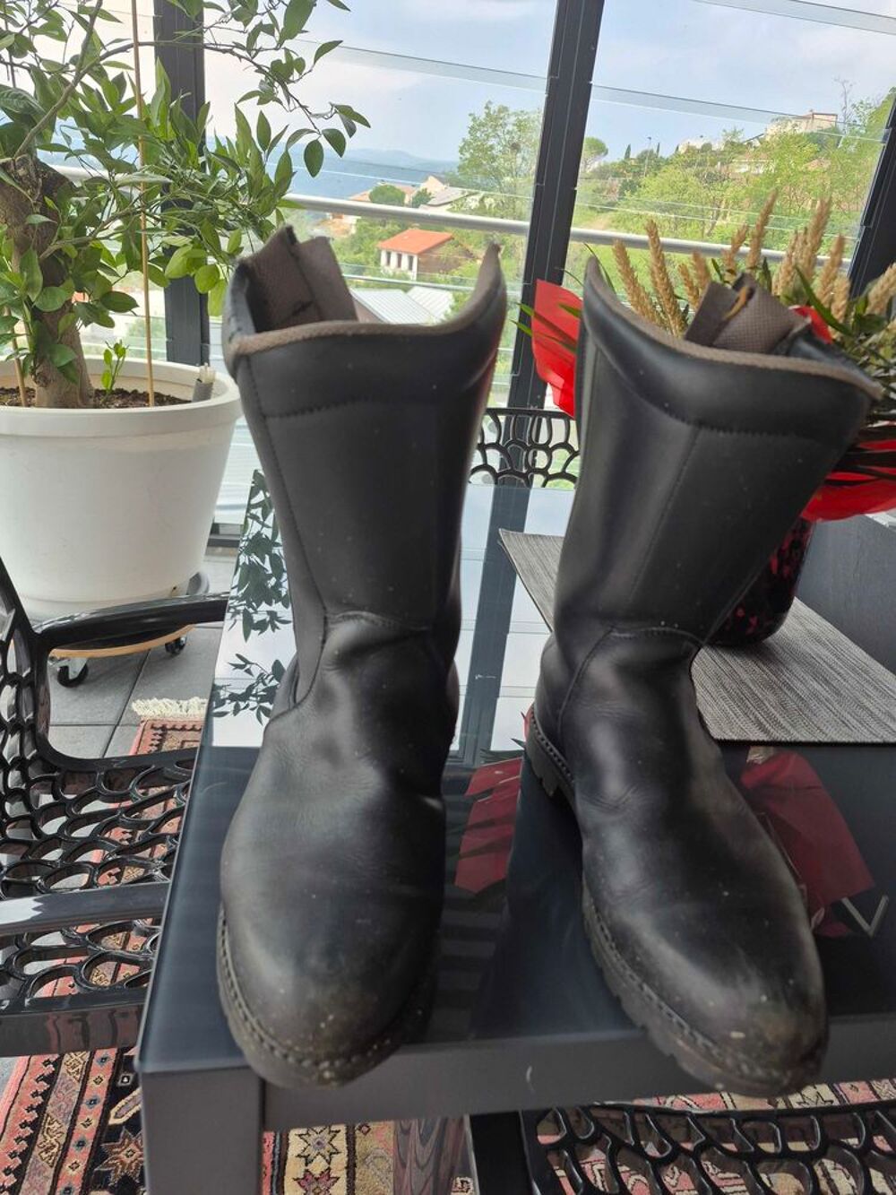 bottes Moto cuir Soulignac Sports