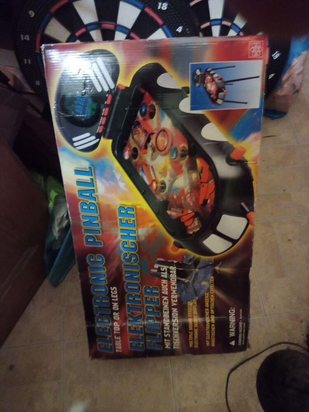 Flipper &eacute;lectronique sur pied Jeux / jouets