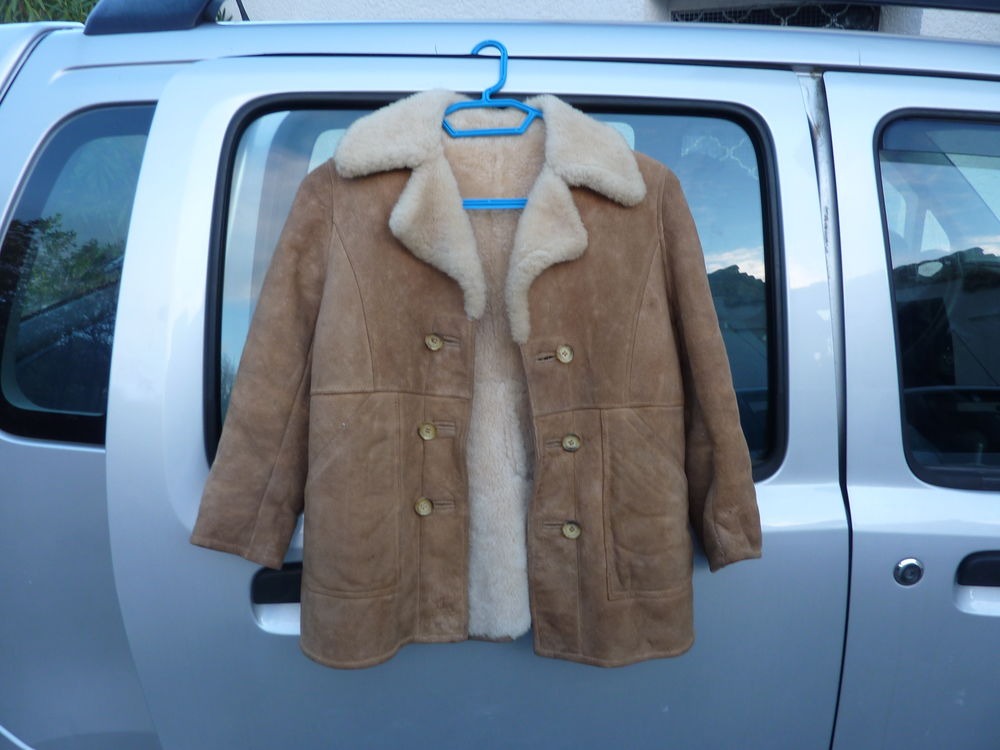 MANTEAU AGNEAU RETOURN&Eacute; ENFANT 4/6 ans Vêtements enfants