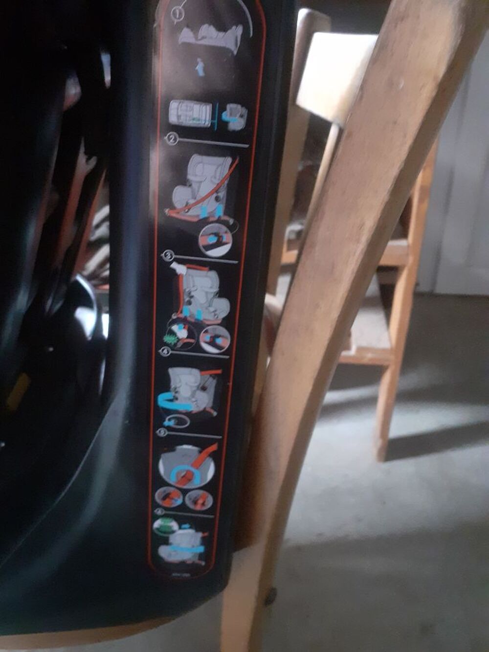 si&egrave;ge auto tournant Mobilier enfants