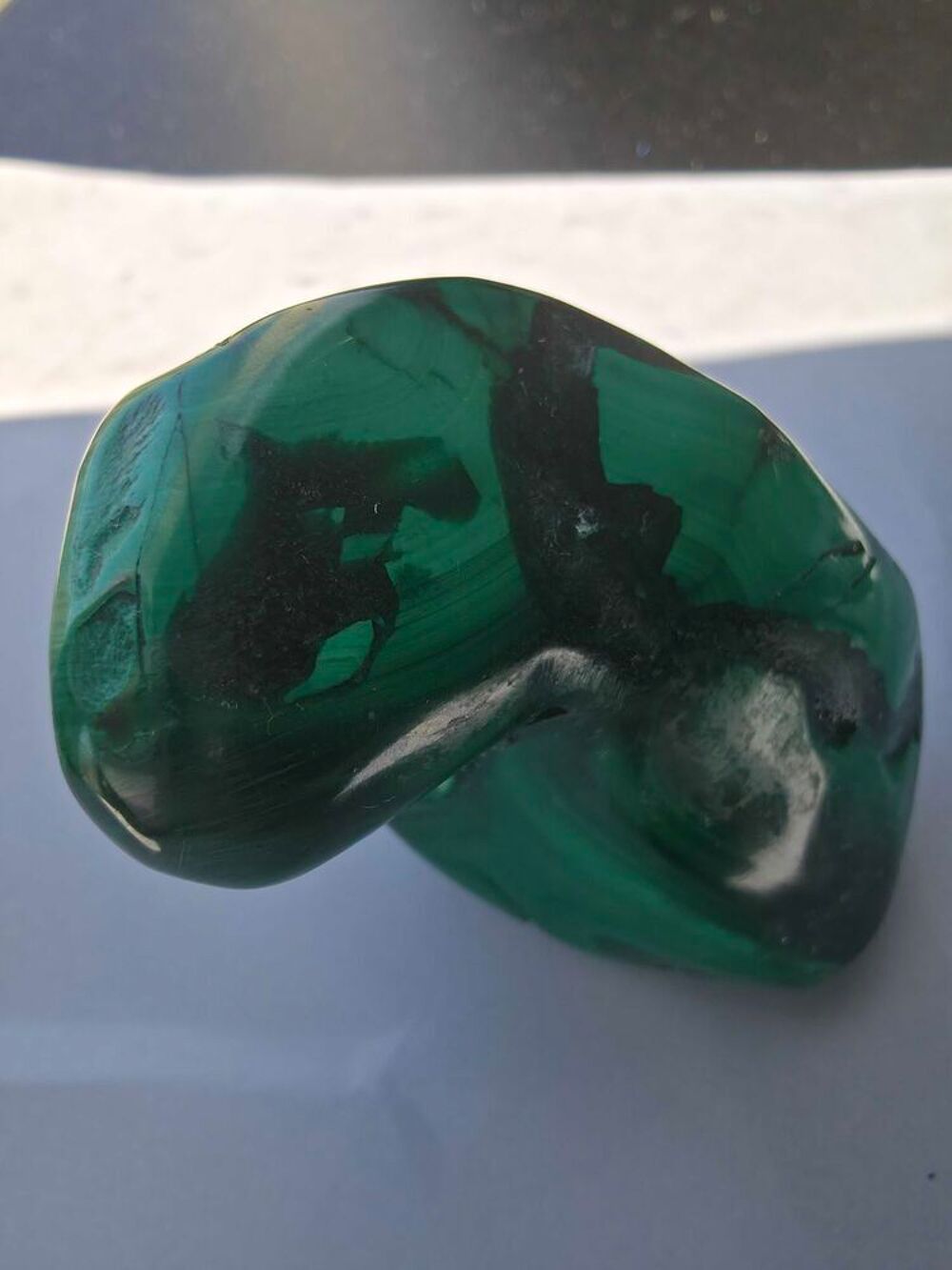 Magnifique Malachite Polie du (RDC)-115g 