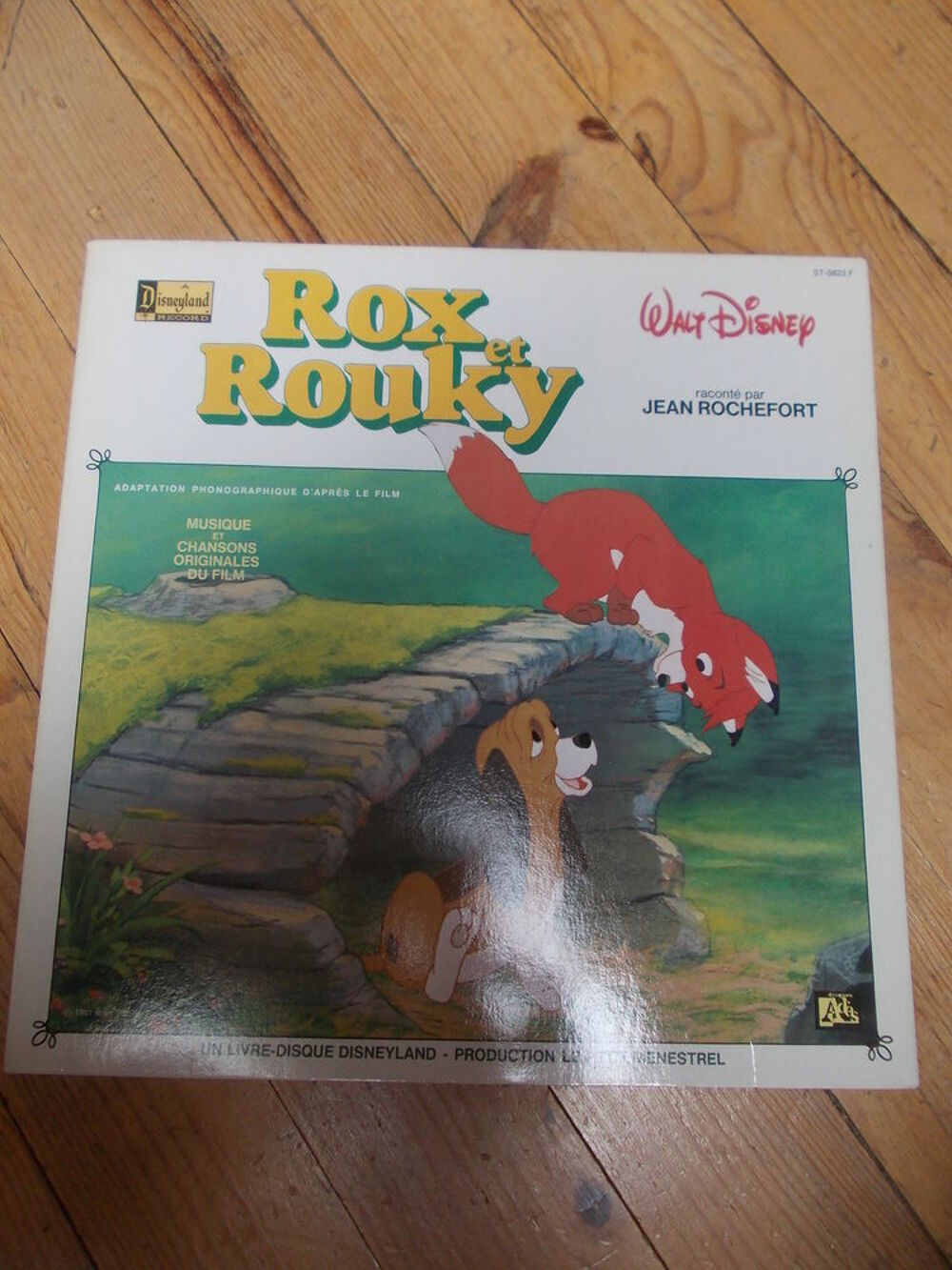 livre disque Rox et Rouky CD et vinyles