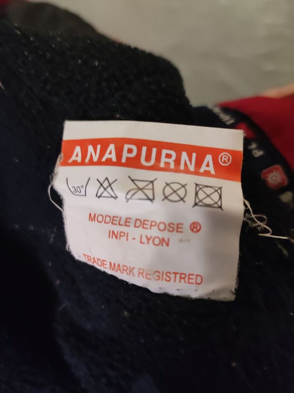PARKA ROUGE ANAPURNA Vêtements
