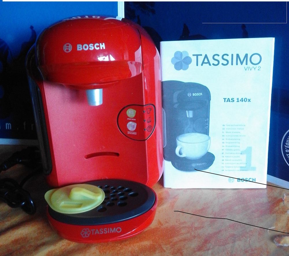 cafeti&egrave;re &agrave; dosette multi-boissons Tassimo Bosch Vivy2 Electroménager