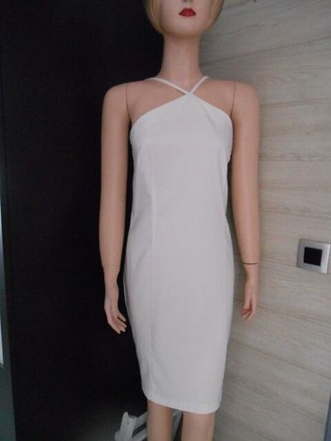 ROBE  �t� ,  blanche , MORGAN  38/40 25 Douvrin (62)