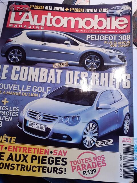 LOT de magazines L'AUTOMOBILE 50 Rueil-Malmaison (92)