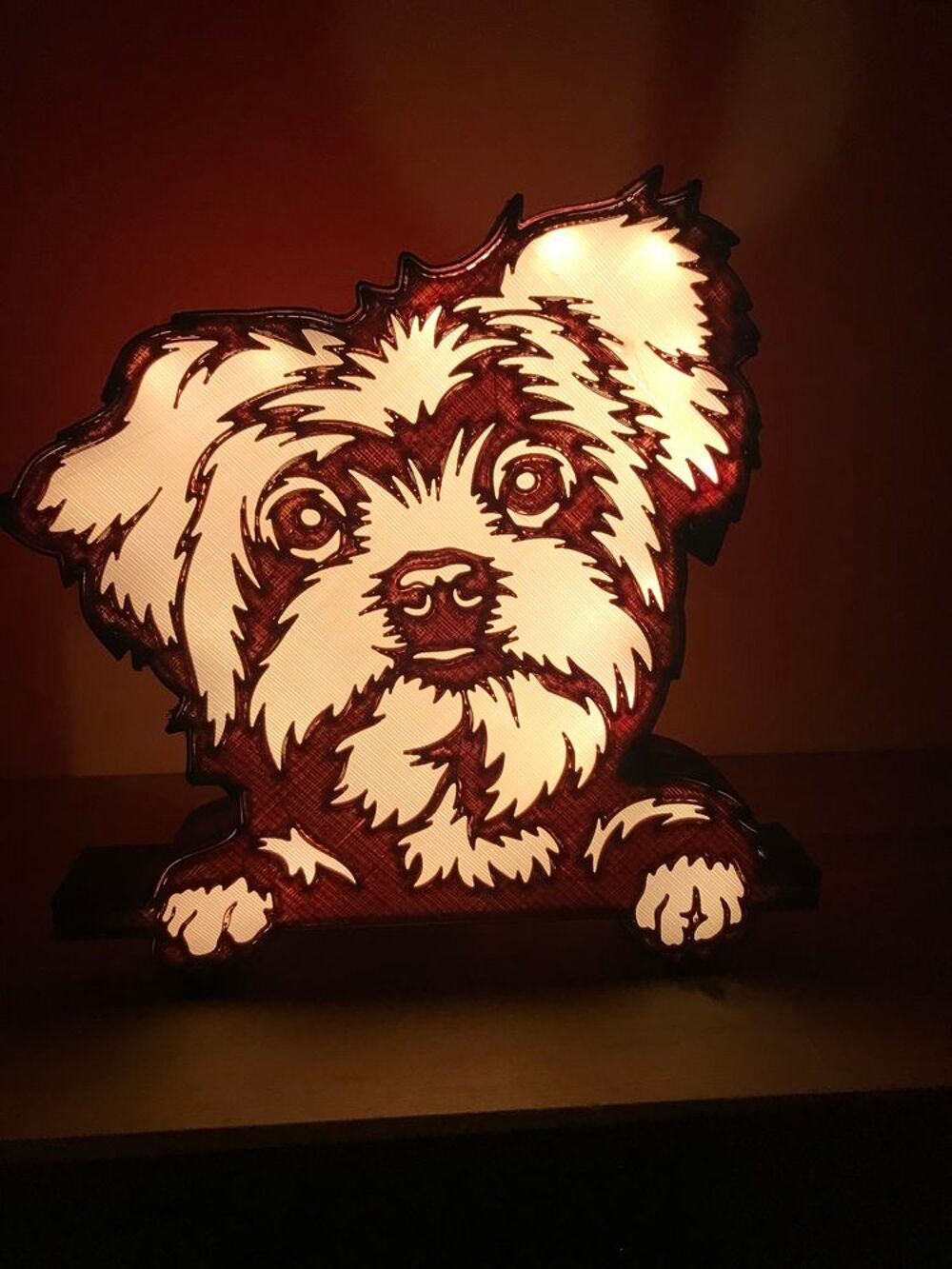 Lampe YORKSHIRE &eacute;clairage leds &agrave; piles Décoration