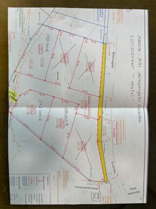  Terrain � vendre 518 m� Jatxou