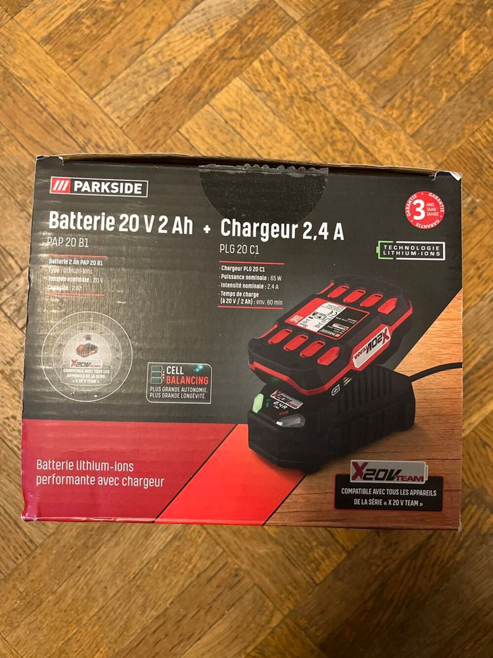 Batterie 20 V 2 ah + chargeur Bricolage