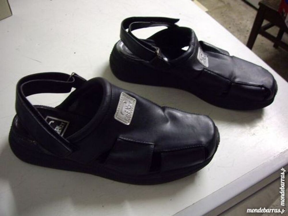 Derbys Noir &agrave; sangle scratch pt 39 Chaussures