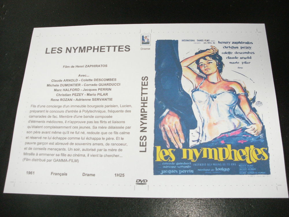 Film : " Les nymphettes " DVD et blu-ray