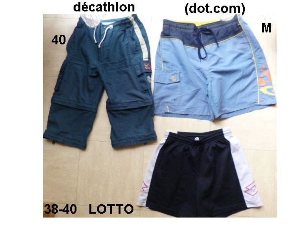 dispo en 2026 - lot de shorts et bermudas du 36 au 56 - zoe Vêtements