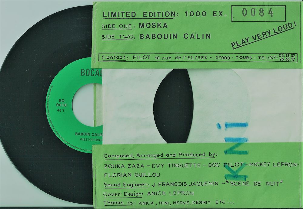 Vinyle 45 T , Bocal 5 1984 CD et vinyles