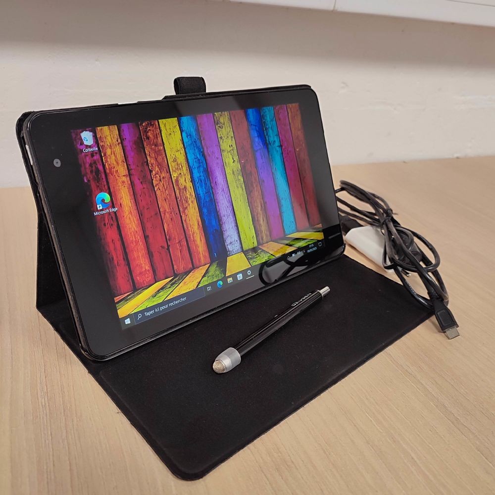 Tablette pc dell Windows 10 Tactile stylet pochette 8 pouces Matériel informatique