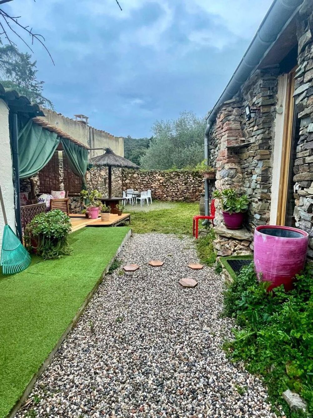 Location Maison MAISON MEUBLÉE À L'ANNÉE  CALME, JARDIN PRIVATIF ET TERRASSE Caixas