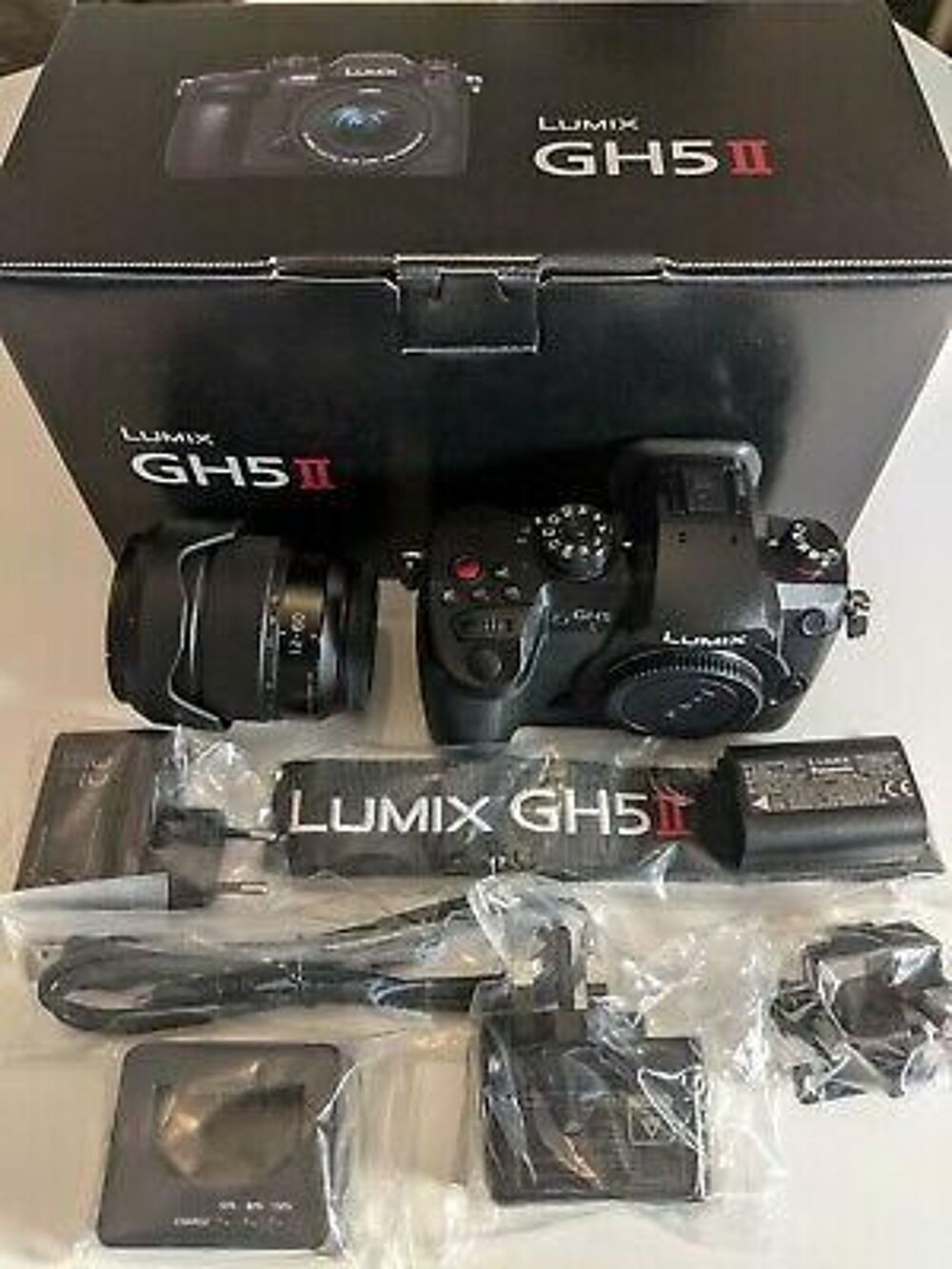 Appareil photo sans miroir Panasonic LUMIX GH5 20.3MP 12-60 II G Lens II Photos/Video/TV
