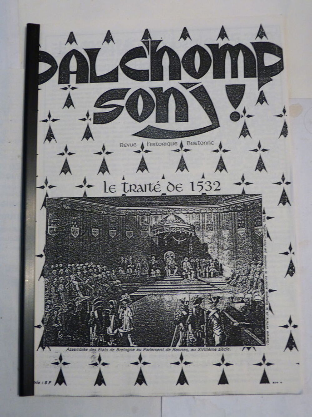 DALCHOMP SONJ N&deg; 1 REVUE HISTORIQUE BRETONNE Livres et BD