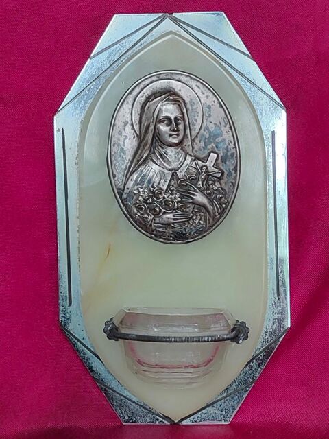 Ancien bénitier sainte Thérèse (n°26) 15 Avermes (03)