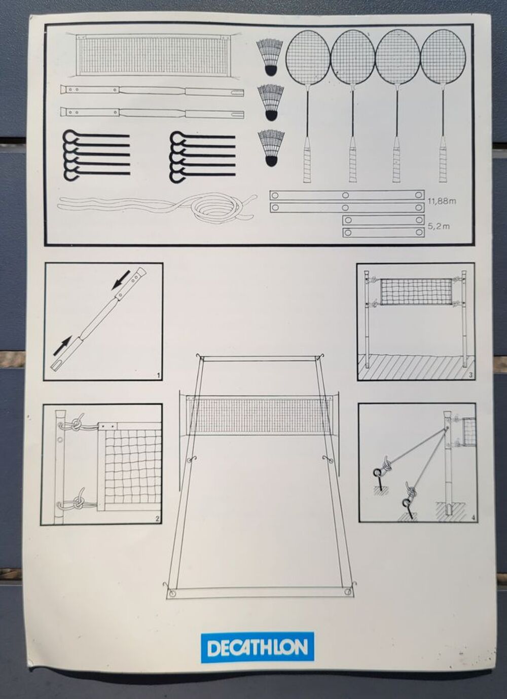 SET de BADMINGTON Sports