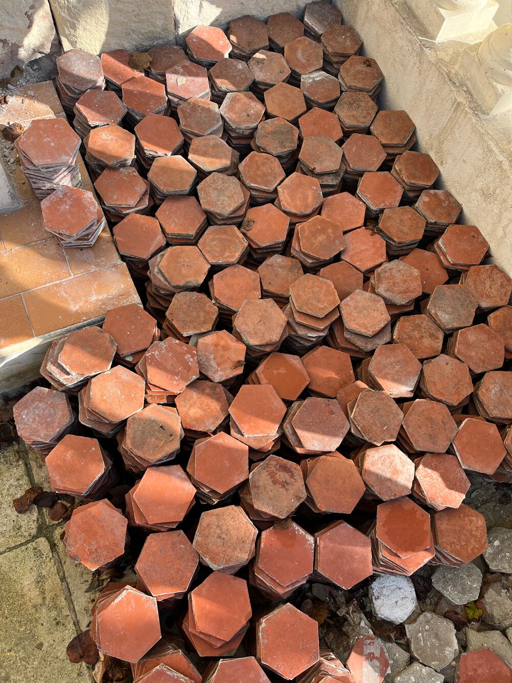 Tomettes anciennes Bricolage