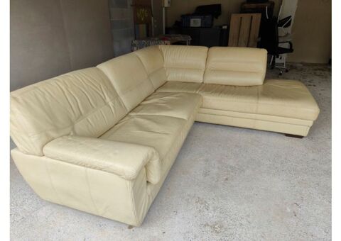 canap et fauteuil cuir trs bon tat 260 Lalbenque (46)